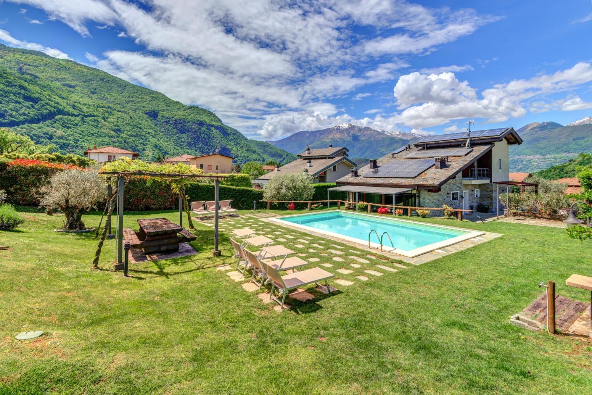 Villa La Corte With Amazing Pool And Garden Коліко Екстер'єр фото